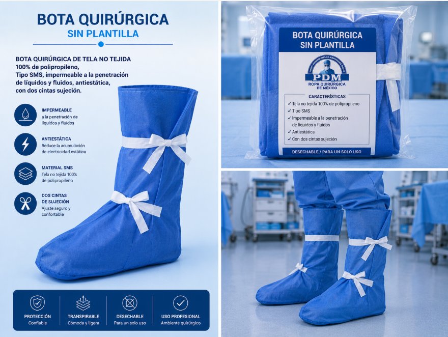 Bota Quirurgica sin Plantilla