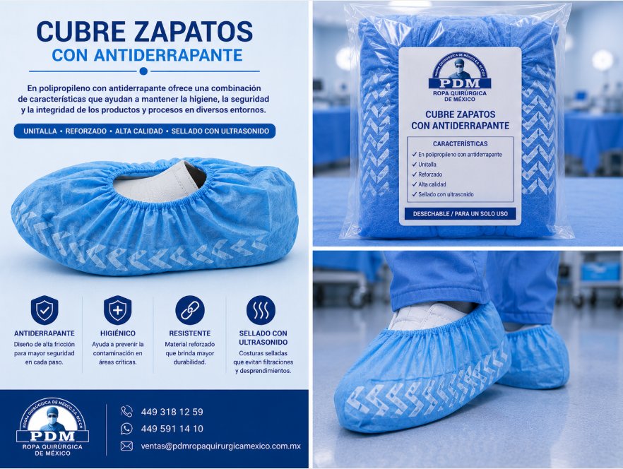 Cubre Zapatos con Antiderrapante