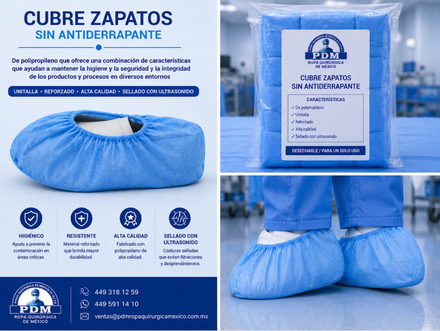 Cubre Zapatos sin Antiderrapante
