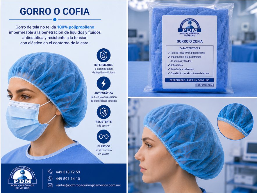 Gorro o Cofia